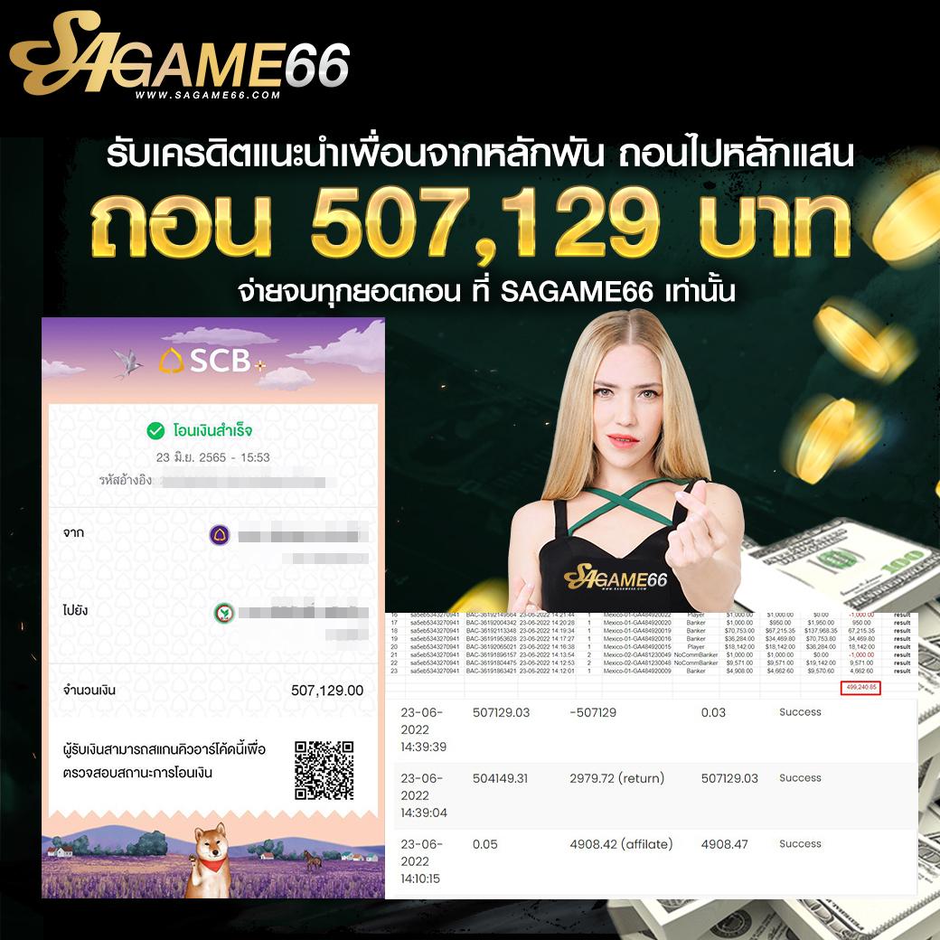 ไทยสล็อต คาสิโนเว็บตรง อัพเดตเกมใหม่ล่าสุด ได้เงินจริง